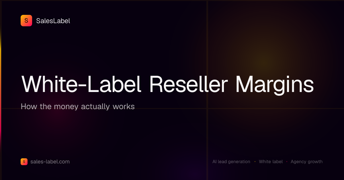 White-label reseller margins explained